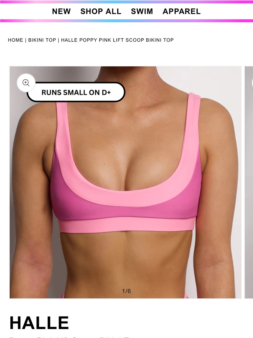 93 Play Street Bikini in Poppy Pink